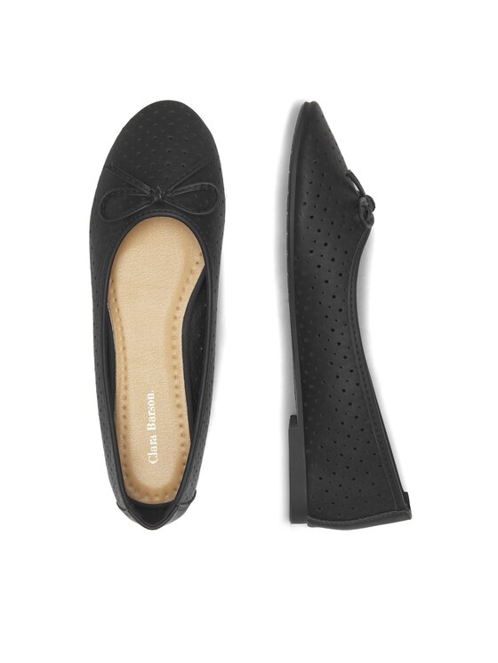 Clara Barson Clara Barson Μπαλαρίνες WS6027-02 Μαύρο