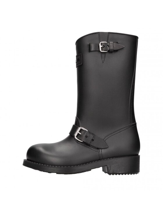 Kalosze, rozmiar 37, Czarne, ABW0157 17200001 BIKER RUBBER