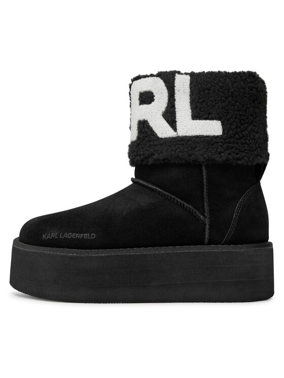 KARL LAGERFELD KARL LAGERFELD Botine KL48552 Negru