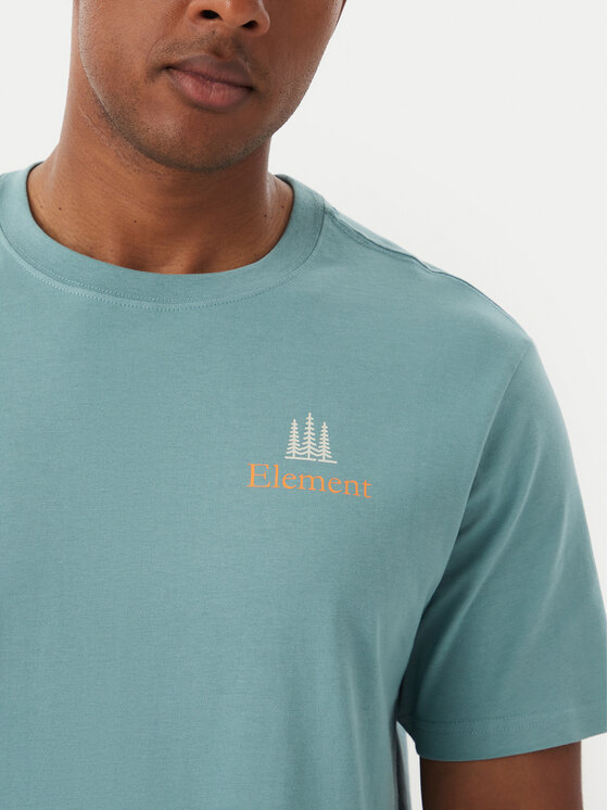 Element Element T-krekls SBXE Remember ELYZT00489 Tirkīzs Regular Fit