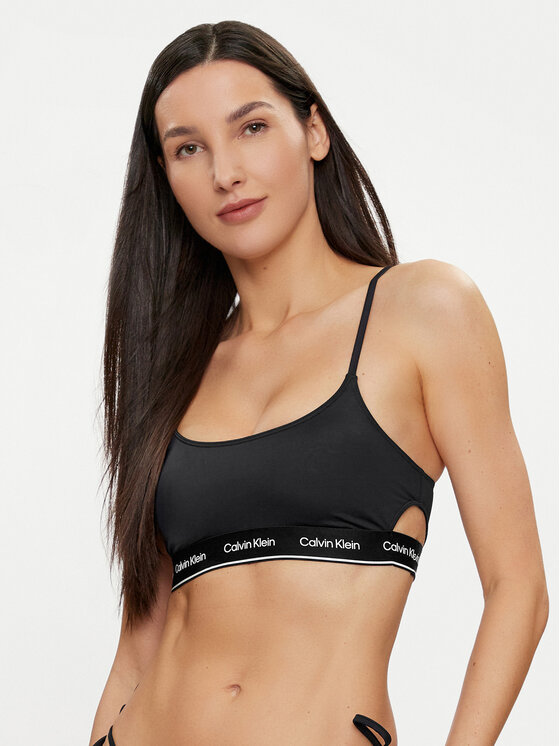 Calvin Klein Swimwear Calvin Klein Swimwear Vrchní část bikin KW0KW02425 Černá
