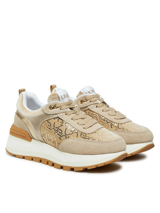 Liu Jo Liu Jo Sneakersy BF4051 TX009 Béžová