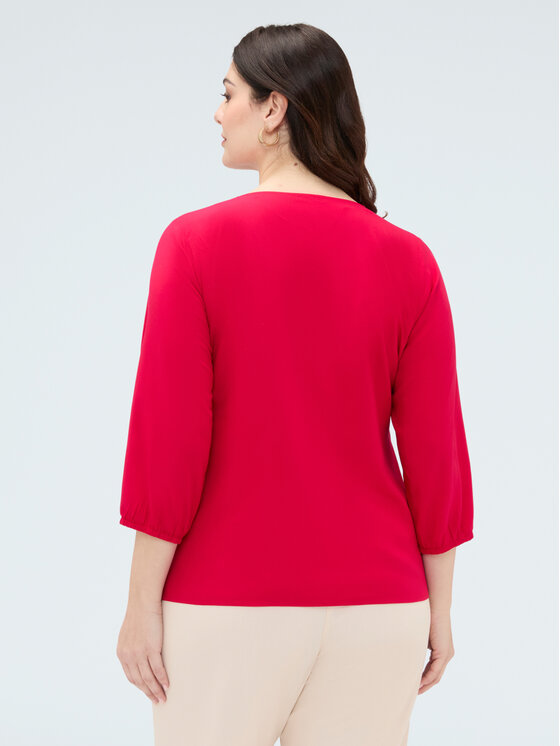 Fiorella Rubino Fiorella Rubino Blusa 2057T102446N019 Rosa A-Line Fit