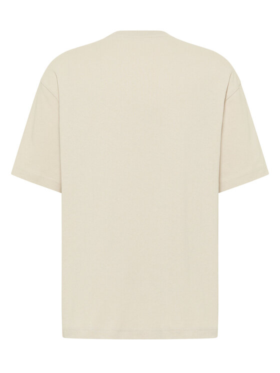Mustang Mustang T-shirt AIDAN C PRIDE Beige Loose Fit