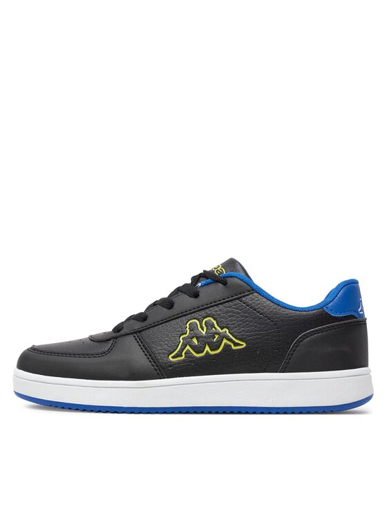 Kappa Kappa Sneakersy Logo Malone Kid 371K1IW Czarny