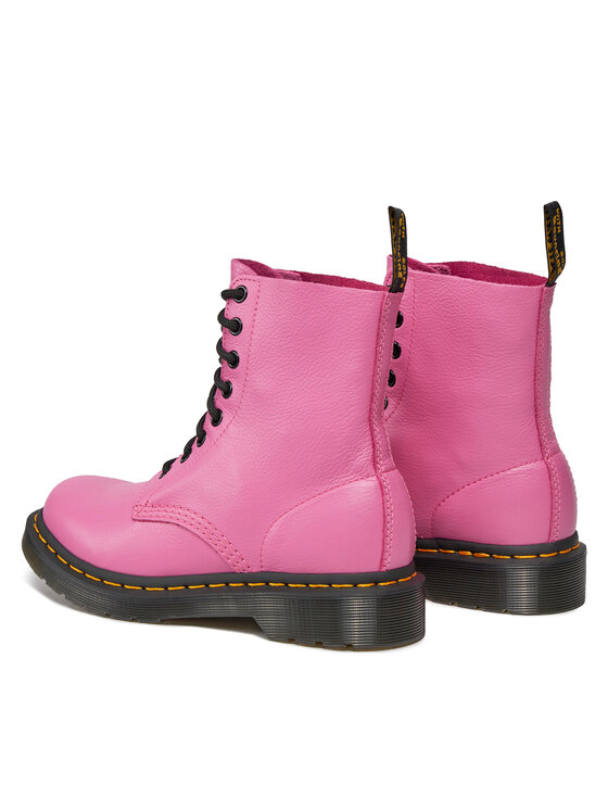Hot pink dr martens top
