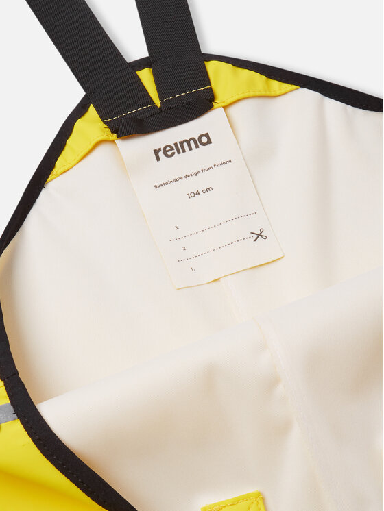 Reima Reima Vízálló nadrág Lammiko 5100026A Sárga Regular Fit