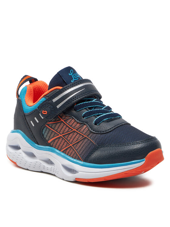 Leaf Leaf Sneakersy Samset LSAMS101J Granatowy