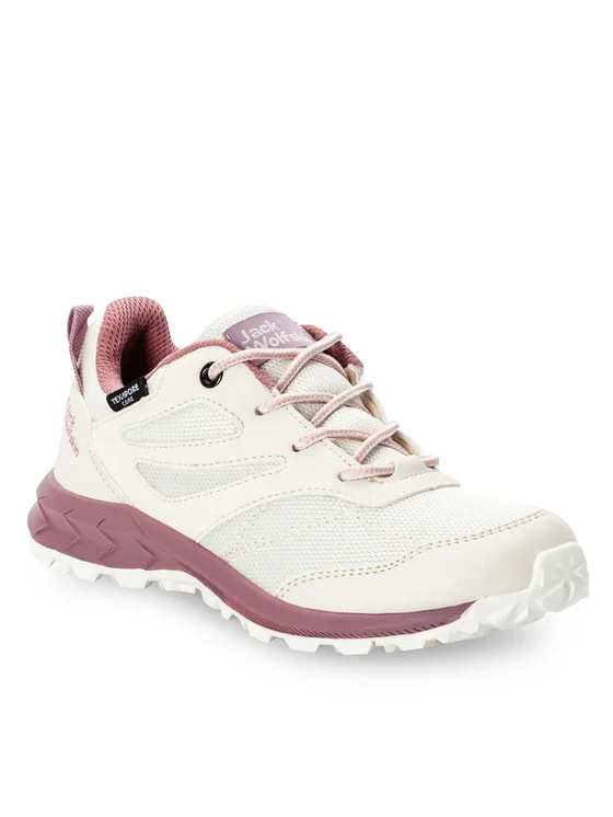 Jack Wolfskin Trekkingschuhe Woodland Texapore Low K 4042162 Écru