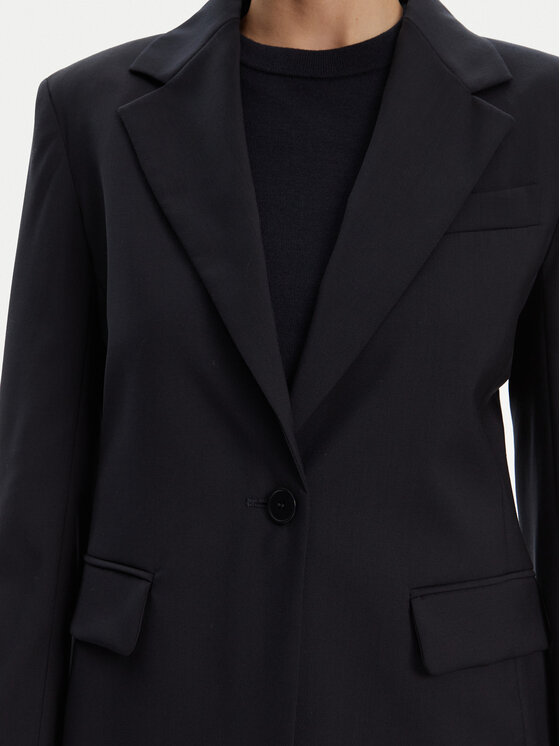 Weekend Max Mara Weekend Max Mara Sakko Lamine 2425046051 Dunkelblau Standard Fit