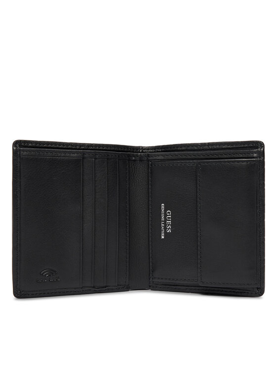 Guess Guess Große Herren Geldbörse SMBOMG LEA22 Schwarz