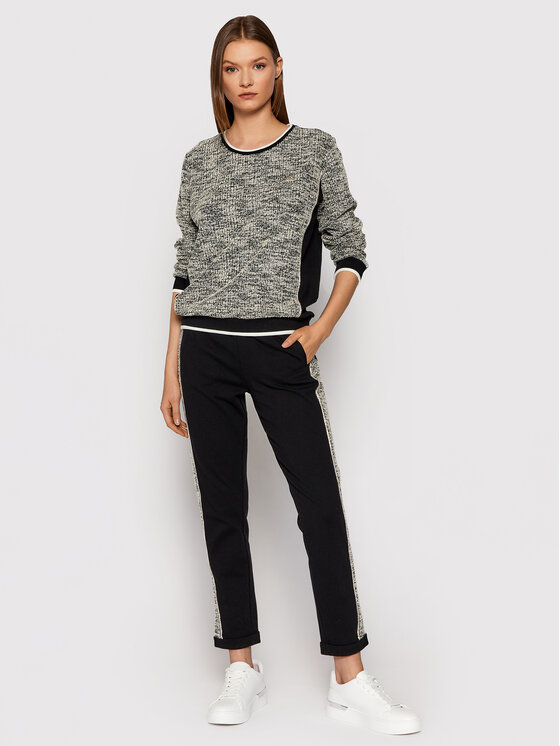 Felpa TF1099 J6144 Nero Relaxed Fit