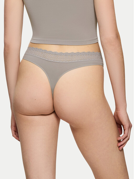 Triumph Triumph Stringtanga Feel Of Modal 10219764 Grau