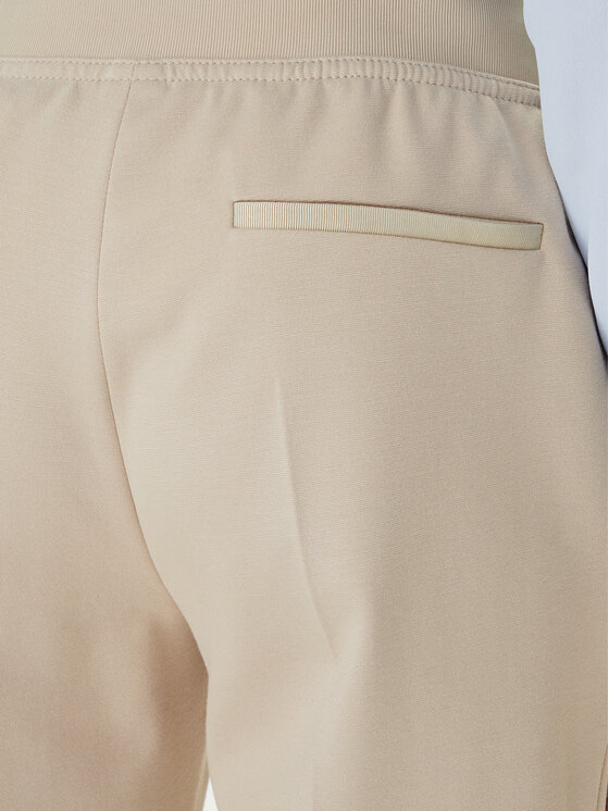 BOSS BOSS Szövet nadrág Tapria 50556341 Bézs Slim Fit