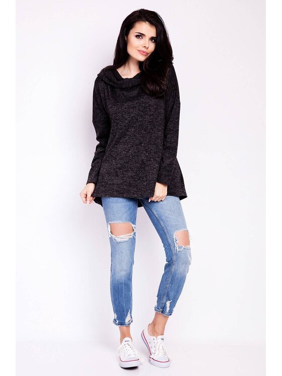 Infinite You Infinite You Mikina M119 Šedá Basic Fit