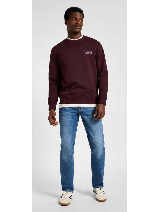 Lee Lee Jeansy Brooklyn Straight Niebieski Regular Fit
