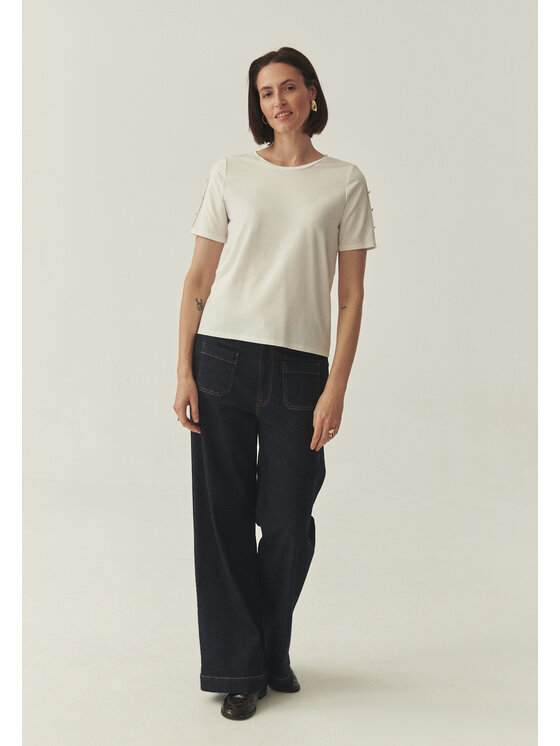 TATUUM Tatuum Halenka VIRI Bílá Classic Fit