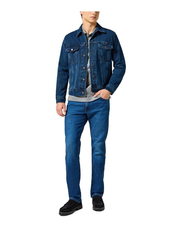 Wrangler Wrangler Polo 112357204 Czarny Regular Fit