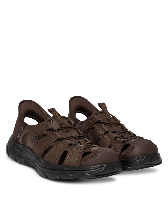Skechers Skechers Sandály Slip-Ins Relaxed Fit: Revolted - Vartan 205182/CHOC Hnědá