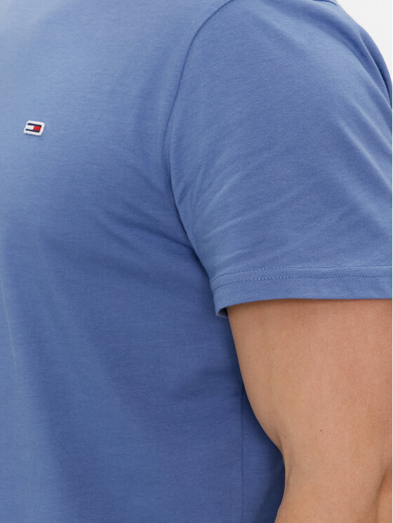 Tommy Jeans Tommy Jeans Tričko Classic DM0DM09598 Modrá Regular Fit