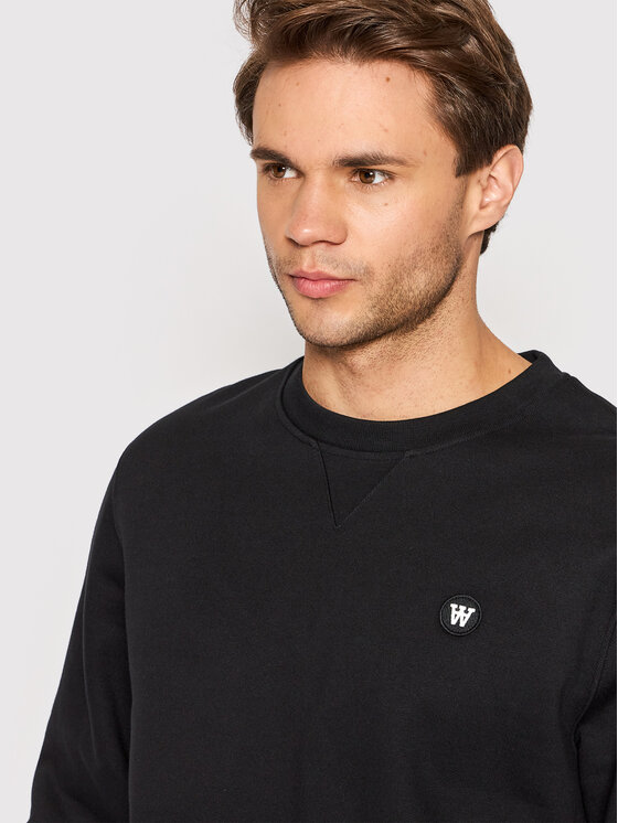 Wood Wood Wood Wood Sweatshirt Tye 10005601-2424 Schwarz Regular Fit