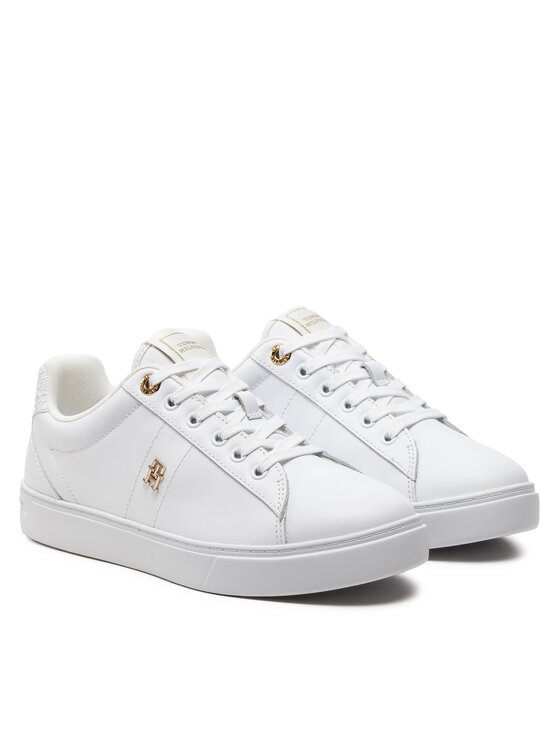 Tommy Hilfiger Tommy Hilfiger Tenisice Elevated Essent Sneaker Monogram FW0FW07999 Bijela