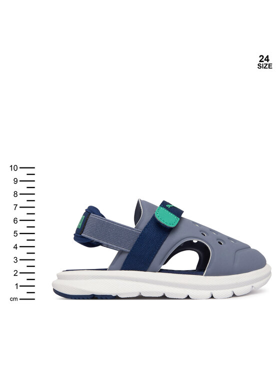 Puma Puma Босоніжки Evolve Sandal AC Inf 389148 20 Світло-сірий