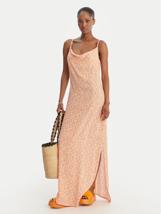 Roxy Roxy Ljetna haljina Semi Tropic ERJWD03912 Narančasta Regular Fit