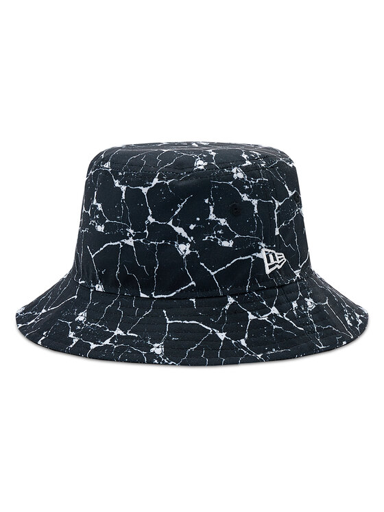 Pălărie New Era Marble Print Bucket Hat 60285236 Negru