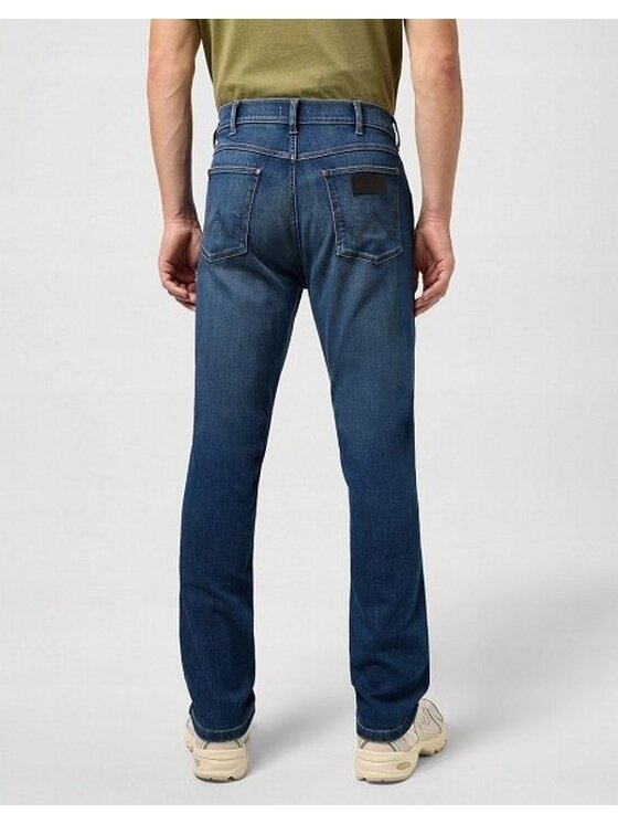 Wrangler Wrangler Jeansy LARSTON Niebieski Slim Fit
