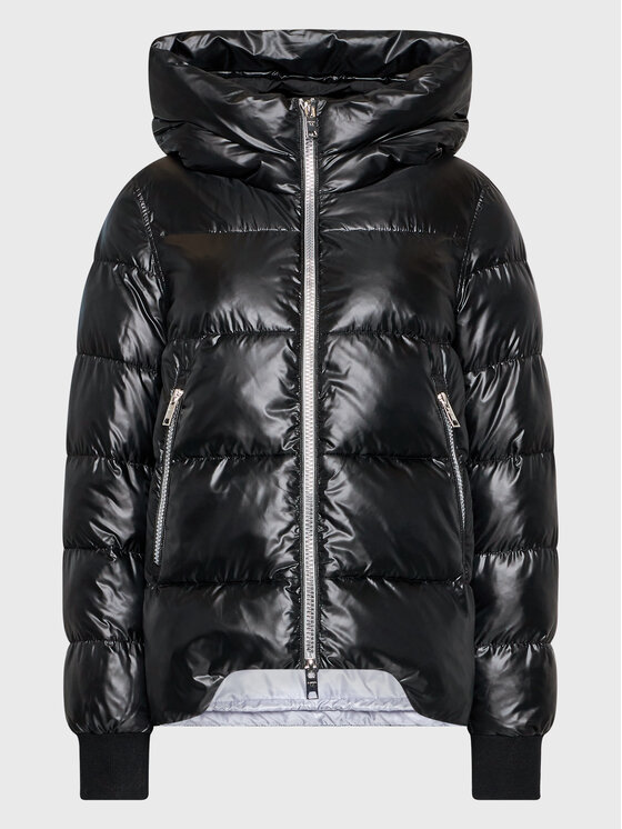Diego M Diego M Kurtka zimowa 22IP-R269 Czarny Regular Fit
