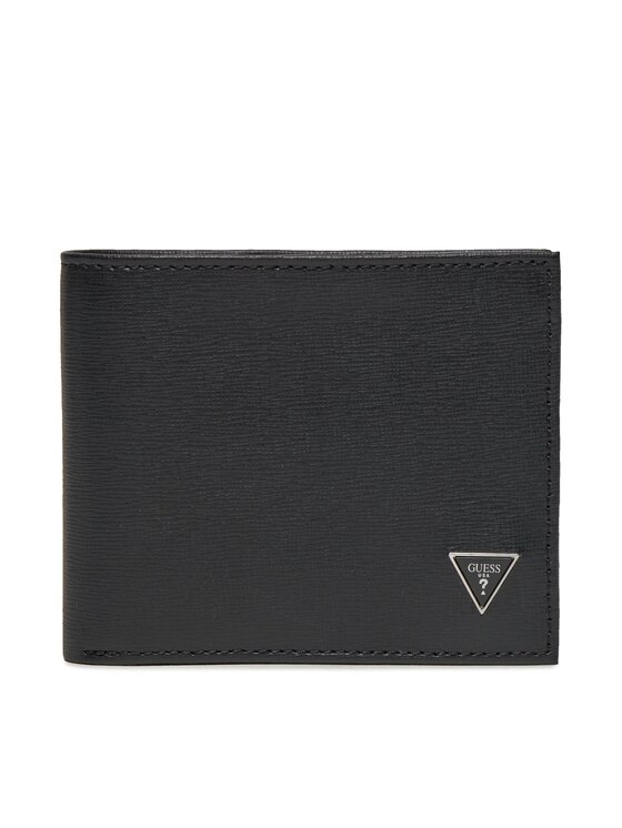 Guess Guess Große Herren Geldbörse SMCSLE LEA20 Schwarz