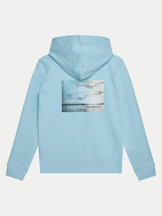 Calvin Klein Jeans Calvin Klein Jeans Džemperis IB0IB02383 Žydra Regular Fit