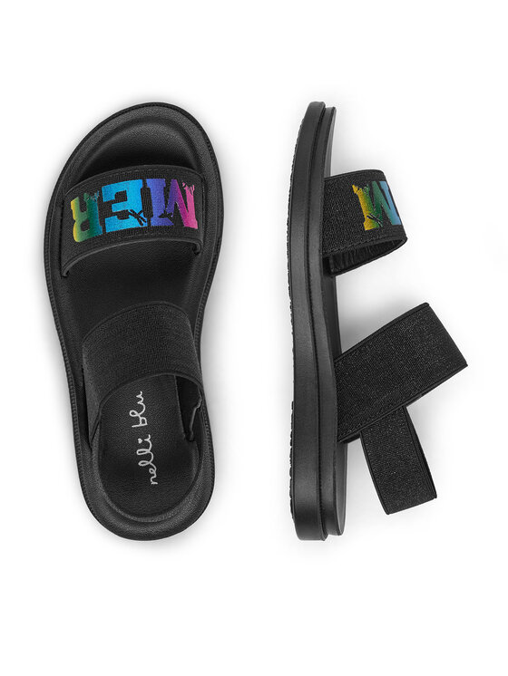 Nelli Blu Nelli Blu Σανδάλια CSS20370-00A Μαύρο