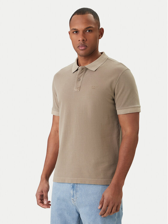 JOOP! Jeans Tricou polo Ambrosian 30045619 Bej Modern Fit