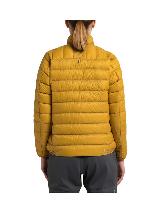 Haglöfs Haglöfs Kurtka puchowa L.I.M Down Jacket Women Żółty Regular Fit