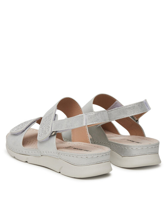 Clara Barson Clara Barson Sandalen WS040801-01 Silberfarben