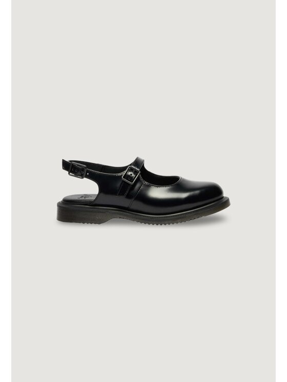 Dr. Martens Dr. Martens Sandały Madaline Black Polished Smooth Czarny