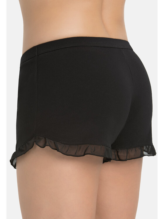 Teyli Teyli Piżama 236 Czarny Skinny Fit