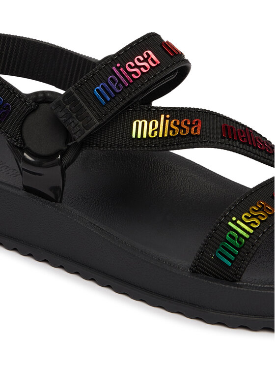 Melissa Melissa Sandali Stripes M Lover Ad 35963 Črna