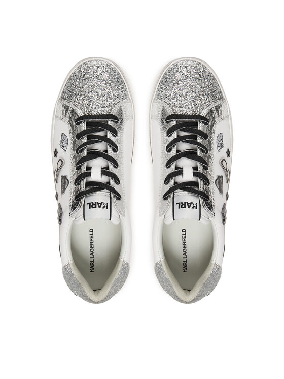 KARL LAGERFELD KARL LAGERFELD Sneakersy KL60118E Biały