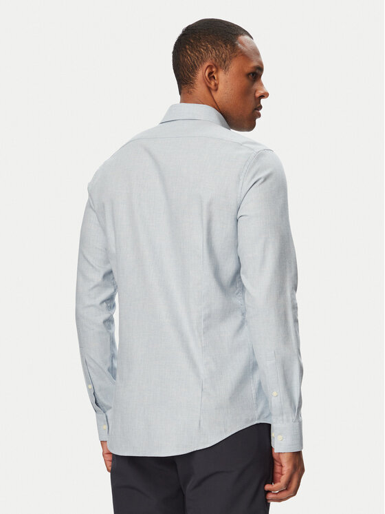 Calvin Klein Calvin Klein Koszula LV019EU148 Niebieski Slim Fit