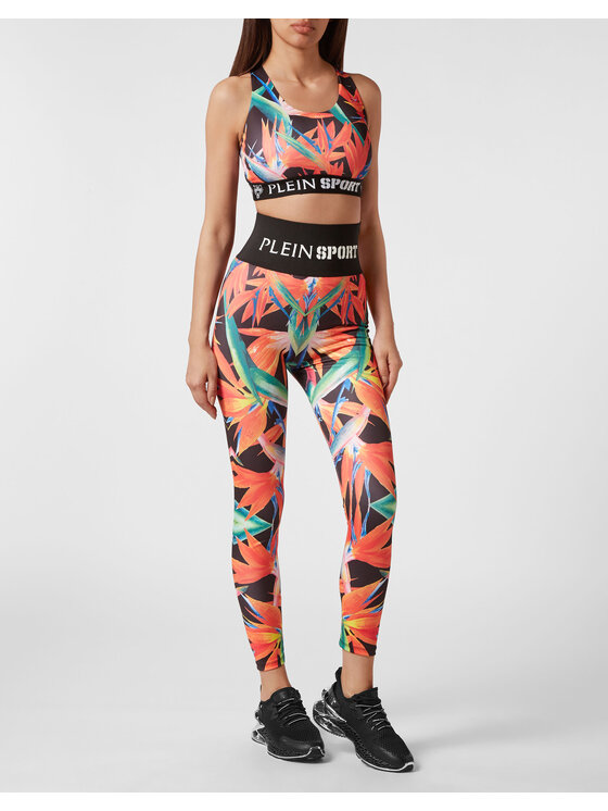 Plein Sport Plein Sport Leggings 3377 Nero Active Fit