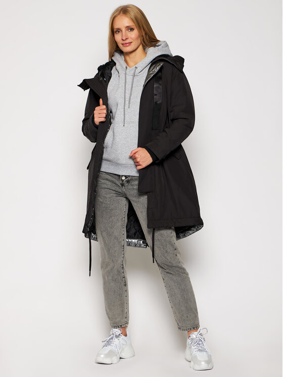 G-Star Raw Parka Fishtail D17630-A281-6484 Czarny Loose Fit