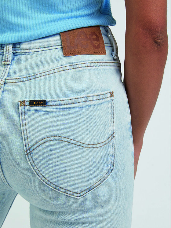 Lee Lee Džinsi Scarlett High L626GWC36 112330603 Gaiši zils Skinny Fit