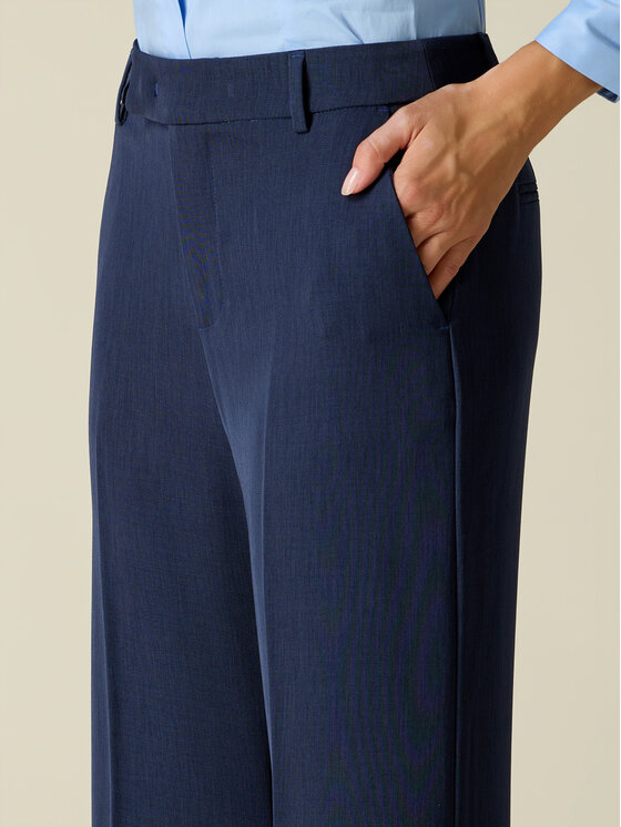Oltre Oltre Pantaloni di tessuto P07PR109821N0Z4 Blu Baggy Fit