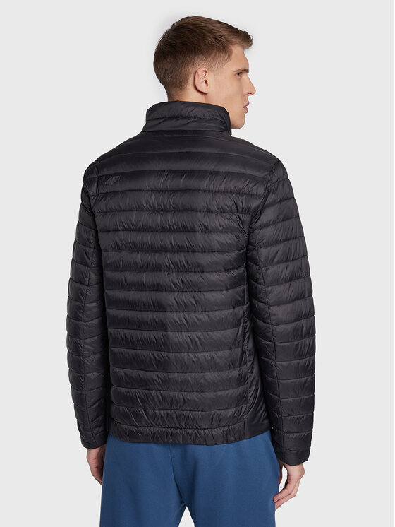 4F 4F Prehodna jakna H4Z22-KUMP003 Črna Regular Fit