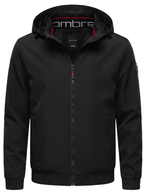 Ombre Ombre Bunda pro přechodné období C585 Černá Regular Fit