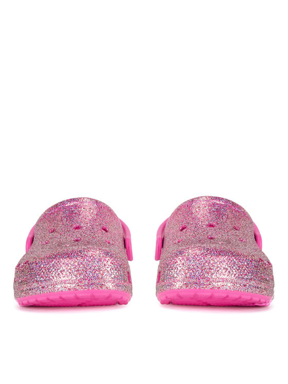 Crocs Crocs Şlapi BAYA GLITTER CLOG K 207015-7AA Roz
