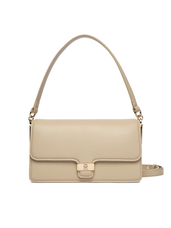 Tommy Hilfiger Tommy Hilfiger Ročna torba Heritage Conv Crossover AW0AW18029 Écru